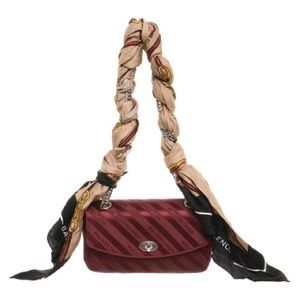 Balenciaga shoulder bag with ribbon chain detail